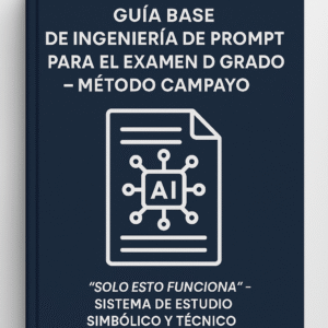 Guía Base de Ingeniería de Prompt para el Examen de Grado en Derecho – Método Campayo